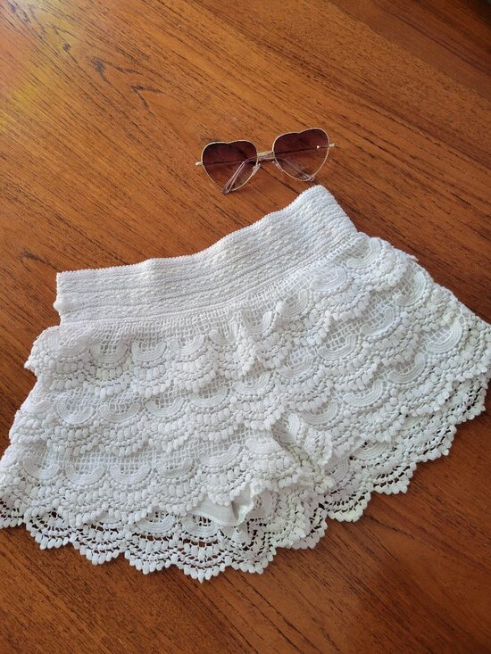 Pants - Bohemian Lace Shorts
